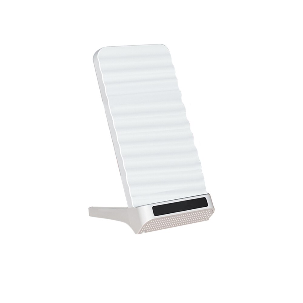 Oplaadstation voor iphone 6 6s 7 11 draadloos oplaadstation telefoonhouder met oplaadstation standaard voor apple: Wit