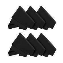 Luoem 6 kpl mikrokuituliinat silmälaseille näytöt linssit tabletit puhelimet kannettavat lcd herkät pinnat puhdas linssiliina 14 x 18cm