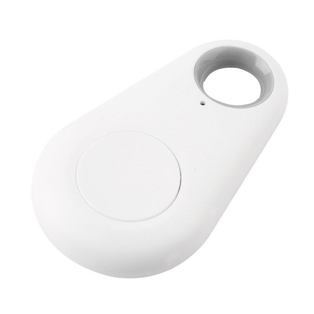 Mini Bluetooth 4.0 Gps Traker Waterdrop Locator Draagbare Anti-Lost Key Finder Pet Tracker Twee Way Alarm Anti-diefstal Apparaat: WHITE