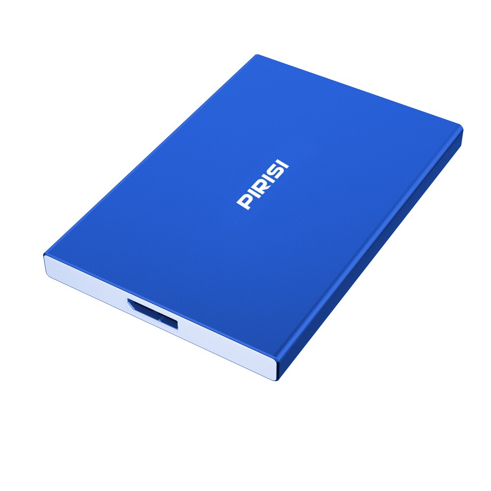 Pirisi Hdd 2.5 "Externe Harde Schijf 320Gb 500Gb 750Gb 1Tb 2Tb USB3.0 Opslag Compatibel voor Pc, mac, Desktop, Laptop, Macbook: Blue / 1Tb