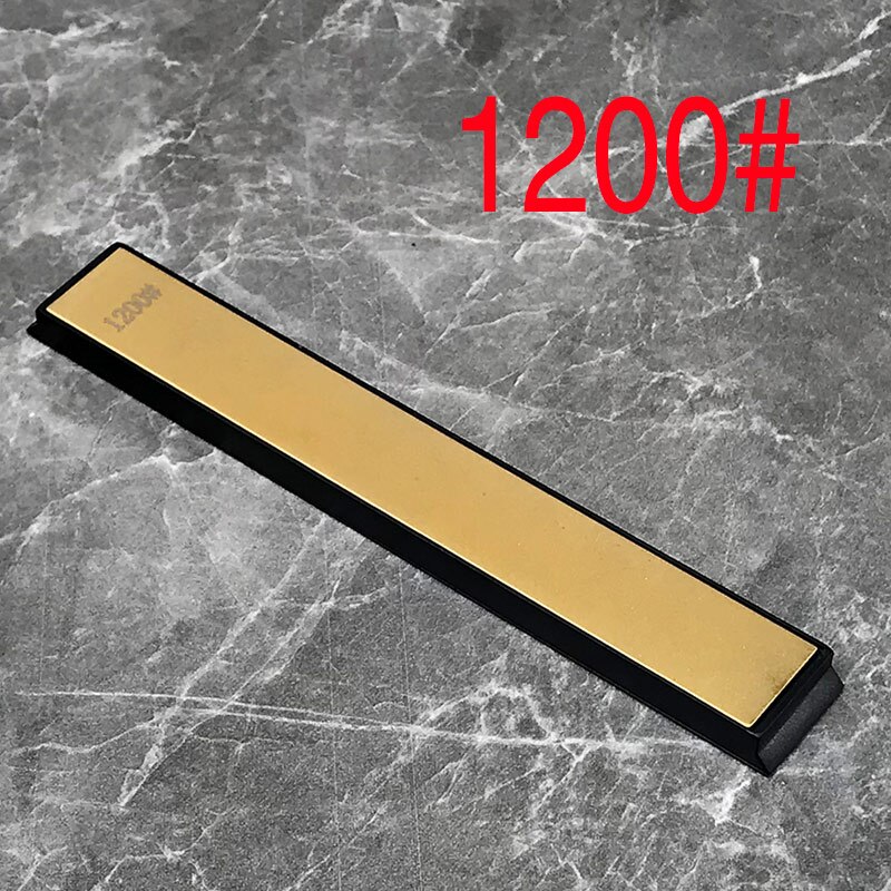 Cuchillo de titanio para afilar cuchillos de cocina, piedra de afilar, fácil de llevar: Grit 1200