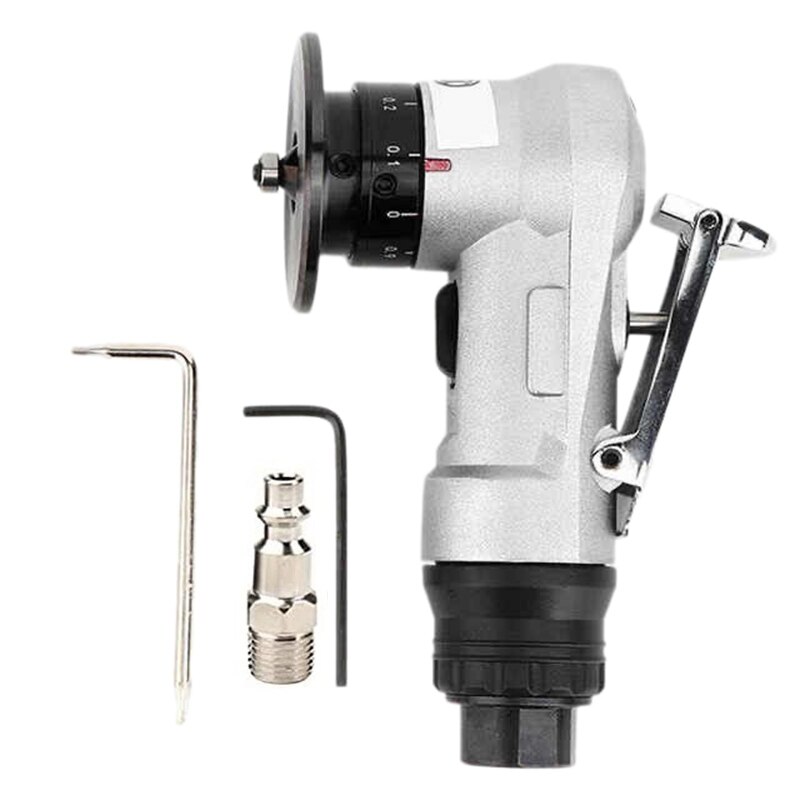 1Set Pneumatic Chamfering Machine 45 Degree Arc Hand-Held Beveling Trimming Machine For Metal Trimming And Deburring: Default Title