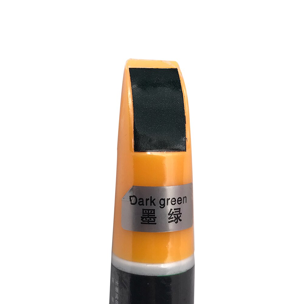 1 stk 12ml grønne farver bil reparation pen bil pro smart frakke lak ridse bil smart frakke: Mørkegrøn