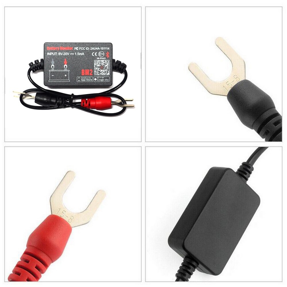 Car Battery Monitor Tester for Most iOS &amp; Android System Bluetooth 4.0 Device All Car 6-20V Battery Tester Auto Car Repair Tools