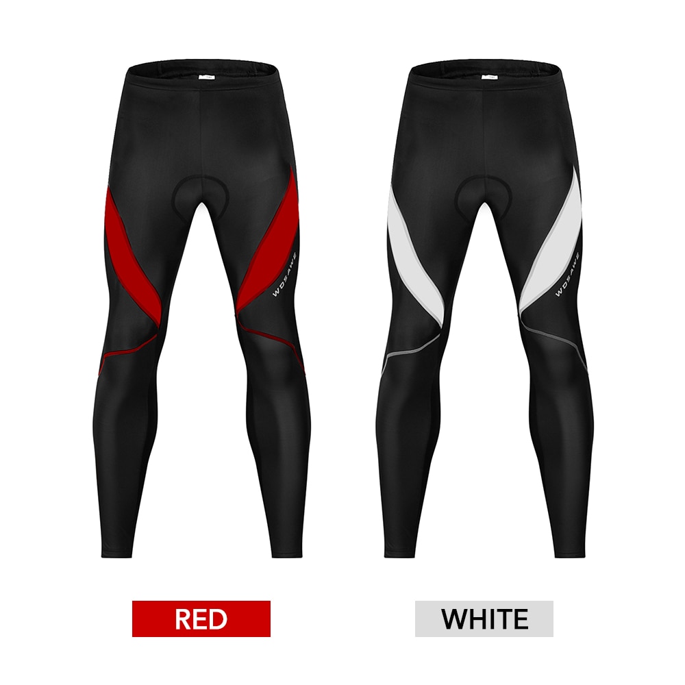Mannen Fiets Broek 3D Gewatteerde Racefiets Fietsen Broek Winddicht Thermische Fietsen Running Tights