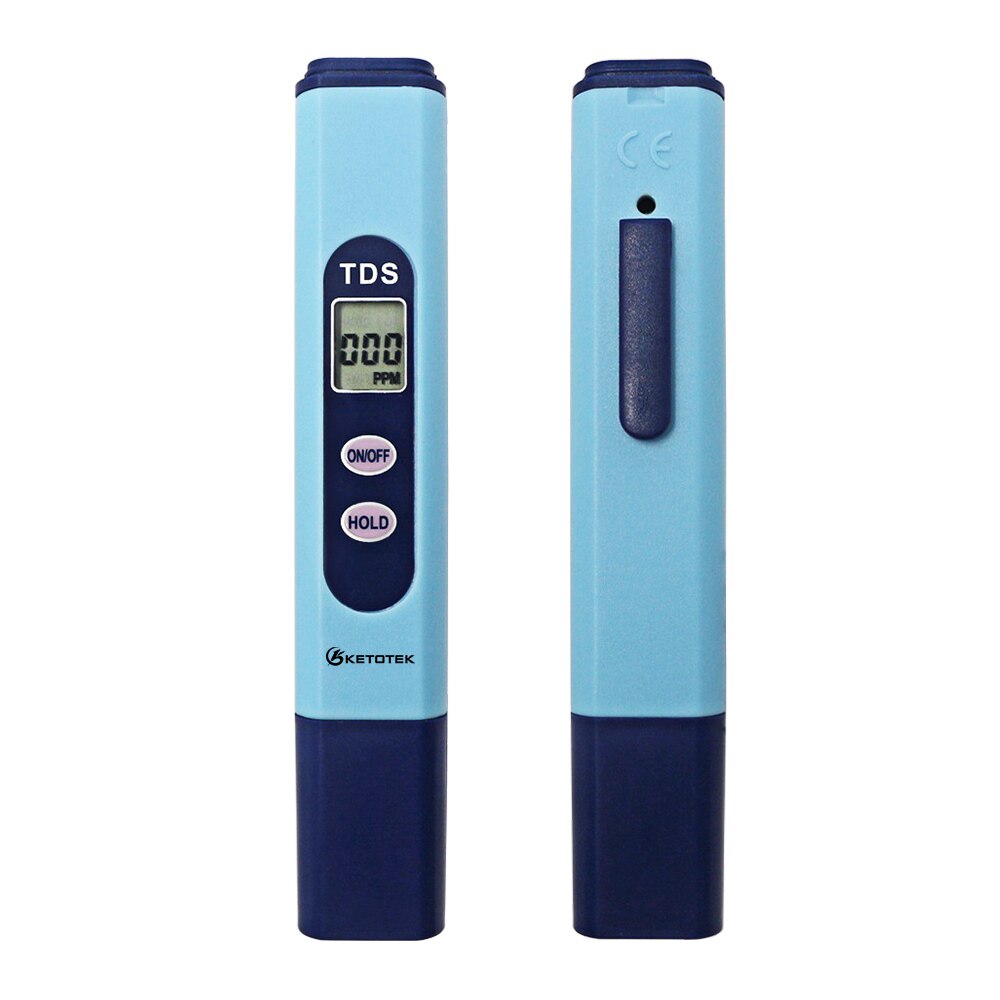 Digital PH Meter 0.00-14.0 Automatic Calibration High Accurate 0.01 TDS Tester 0-9990 ppm for Water Test: TDS