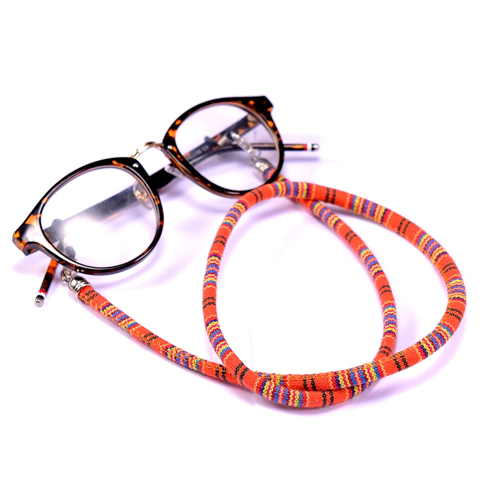 Ethnische Schnur Kette auf den Hals für Frauen Bohemian Hang Masken String Lanyard Sonnenbrillen Männer der Cuelga Mascarillas 65cm