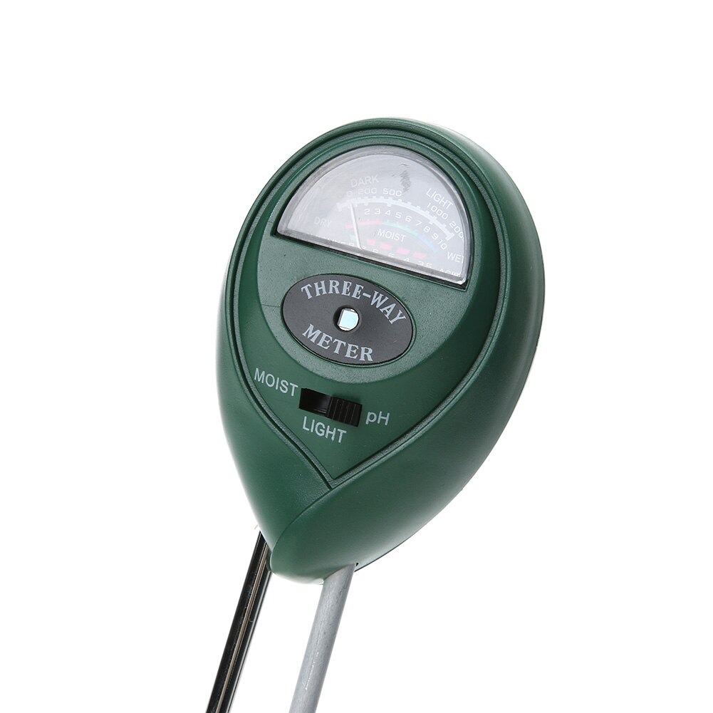 Soil Moisture PH Meter Household Garden Plants Crops Flowers PH Level Tester 3 in 1 Soil Moisture Measuring Instrument PH Meter