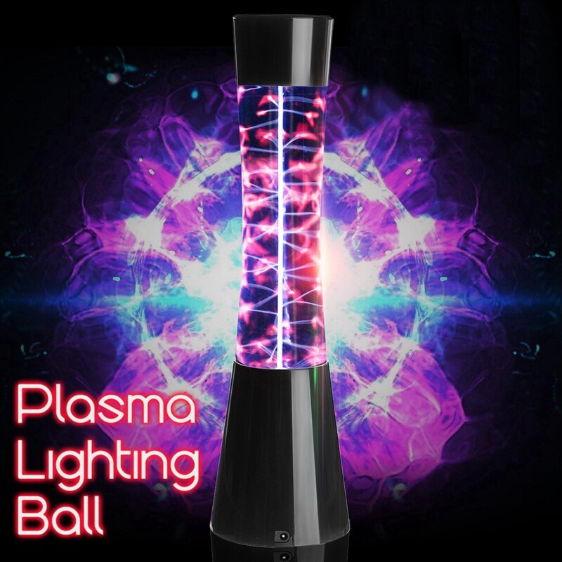 Magic Light Bal Plasma Bal Elektrostatische Bal Sensor Licht Elektrostatische Ion Licht Magic Crystal Zwart Glas + Abs Us Plug