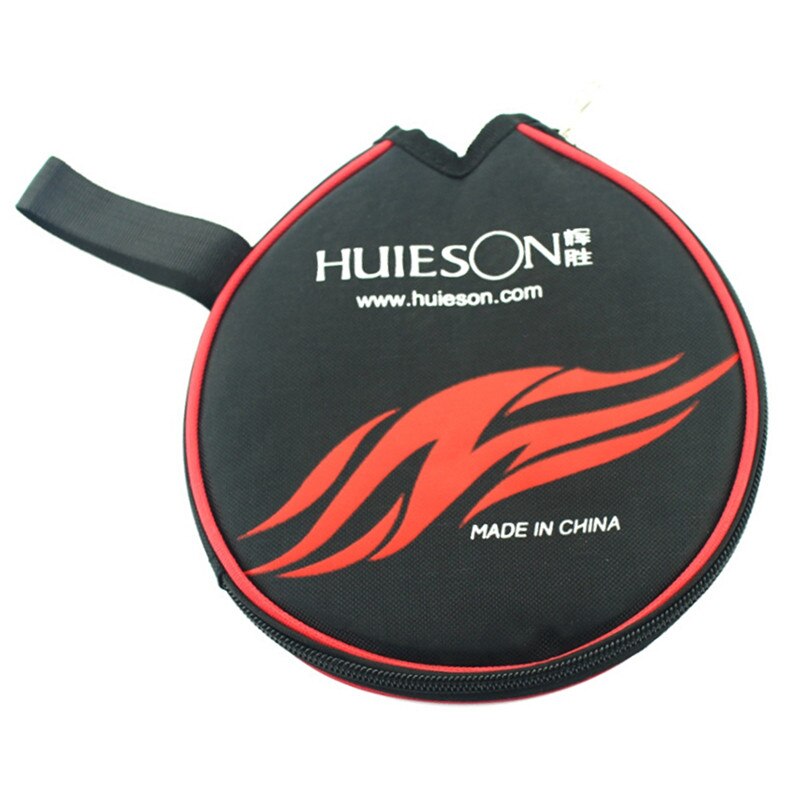 Ping Pong Bat Storage Bag Table Tennis Rackets Bag For Training Ping Pong Case Dust-proof Zipper Steel Ring