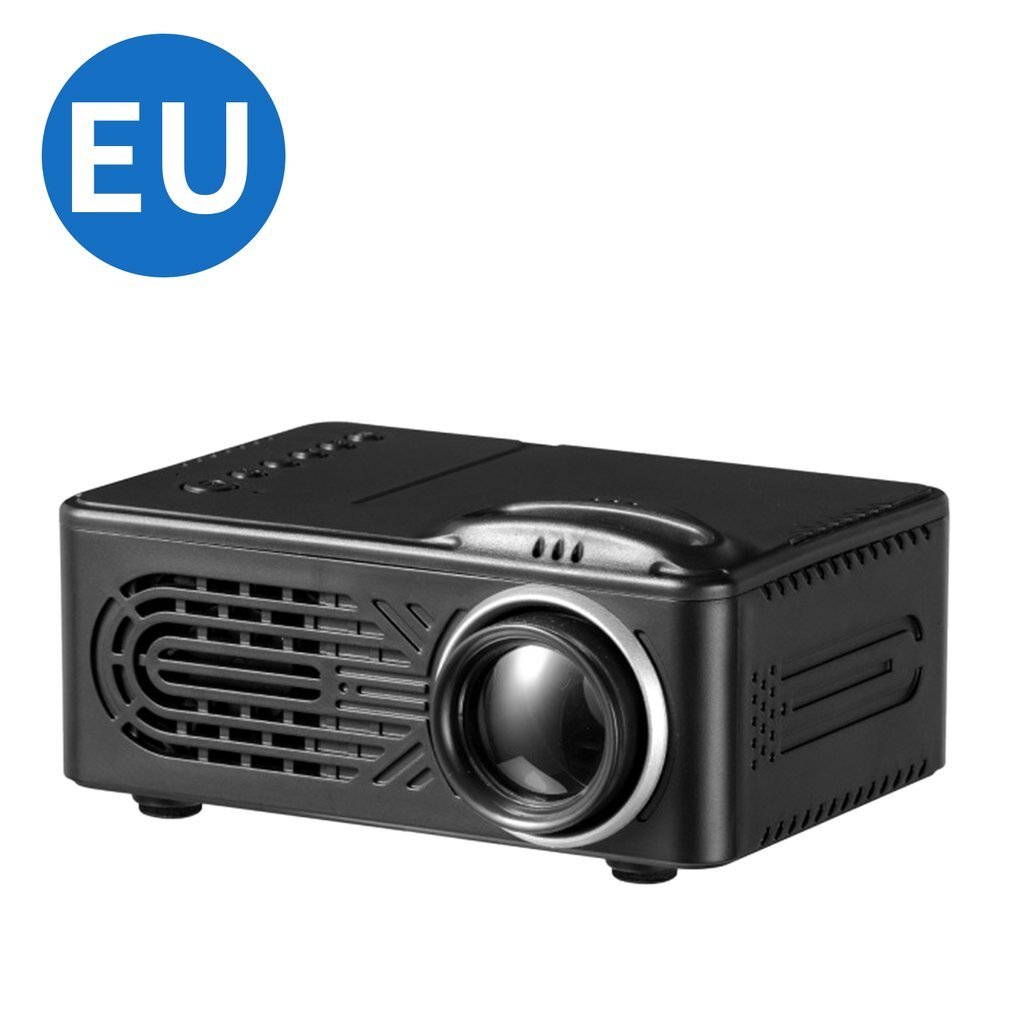 814 Mini Micro Portable Home Entertainment Projector Supports 1080P Hd Connection Projector