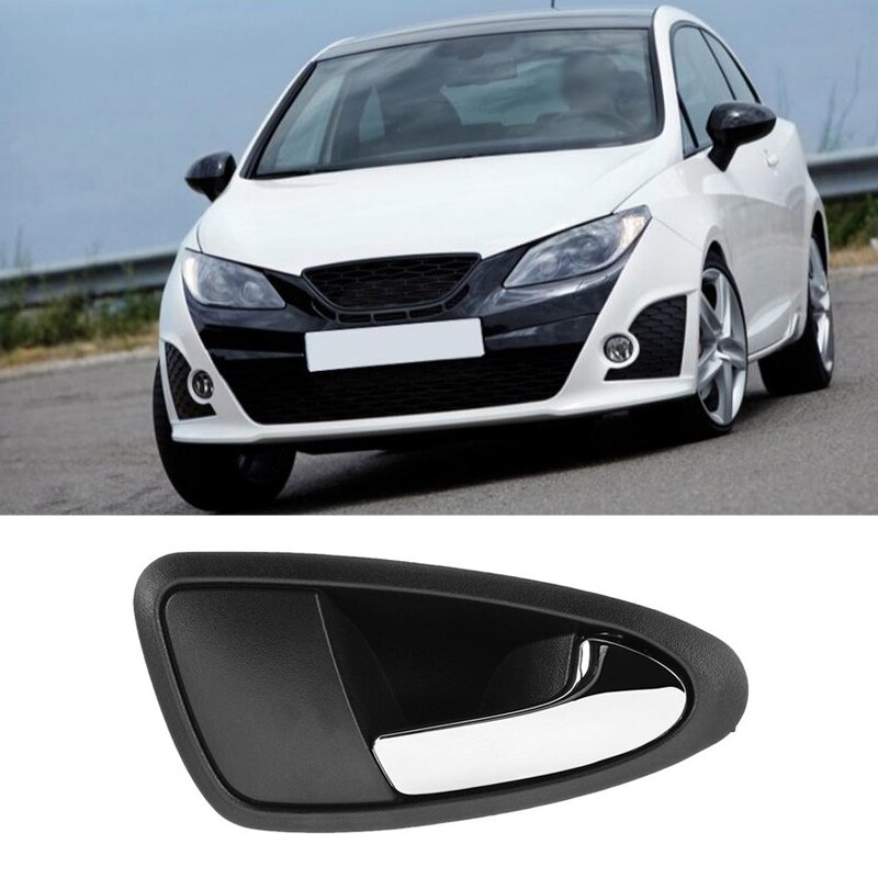 Manija Interior de la puerta del coche, accesorio delantero izquierdo y derecho para Seat Ibiza 6J1837113A 6J1837114A , , 100%