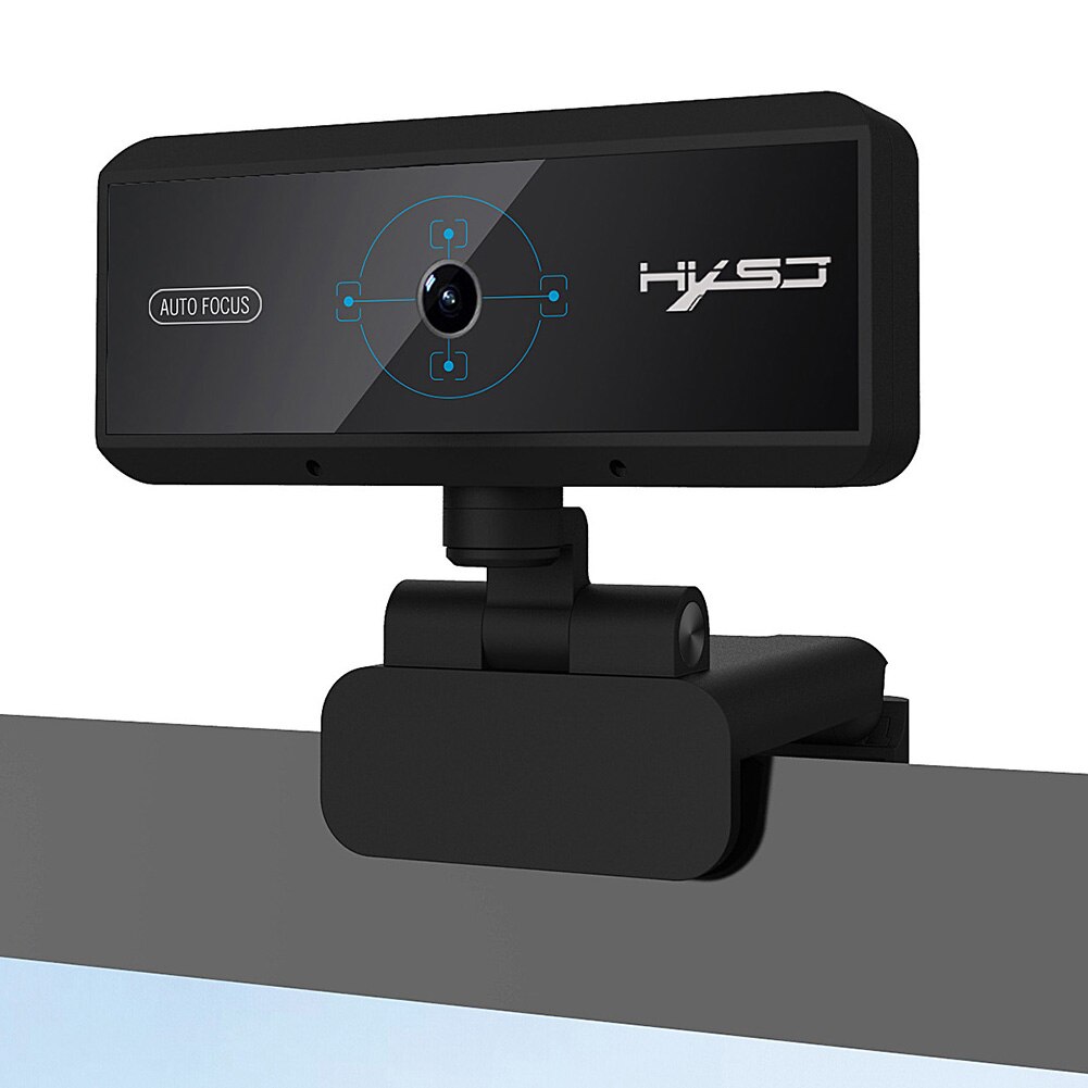 HXSJ S3 USB 1080P Auto-Focusing Webcam HD Camera with Built-in Microphone