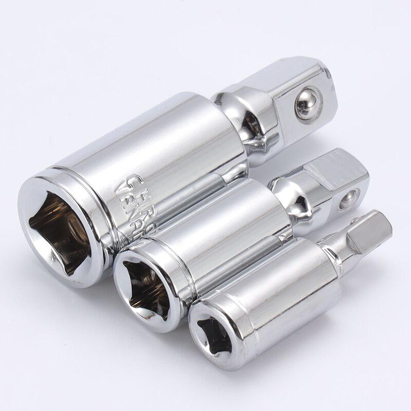 Universal Joint Ratchet Angle Extension 1/4 "3/8" 1/2 " Bar Socket Adapter Manual And Pneumatic Folding Adapter Socket Tools