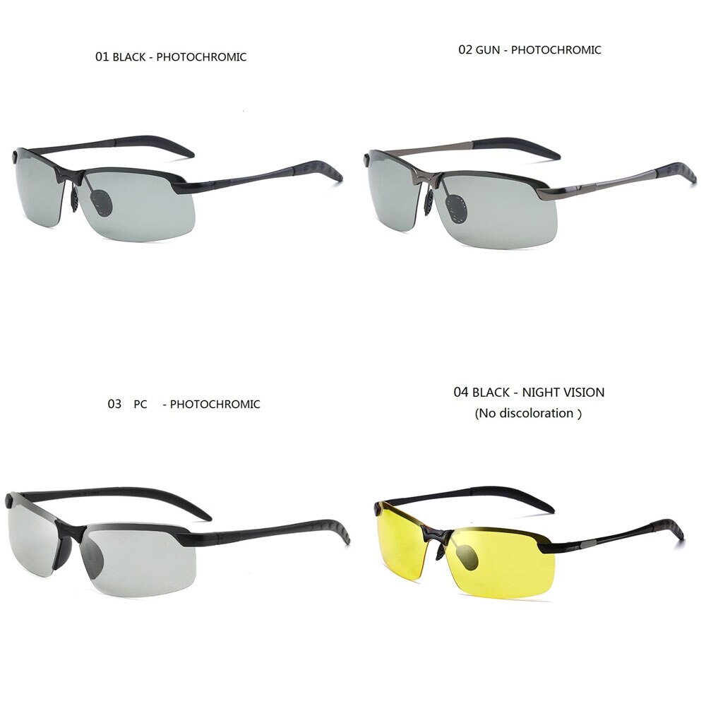 Fahrer Brille Männer Brillen Photochrome Sonnenbrille Männlich Fahren Chamäleon Gläser Ändern Farbe Sonnenbrille Schild Nacht Vision