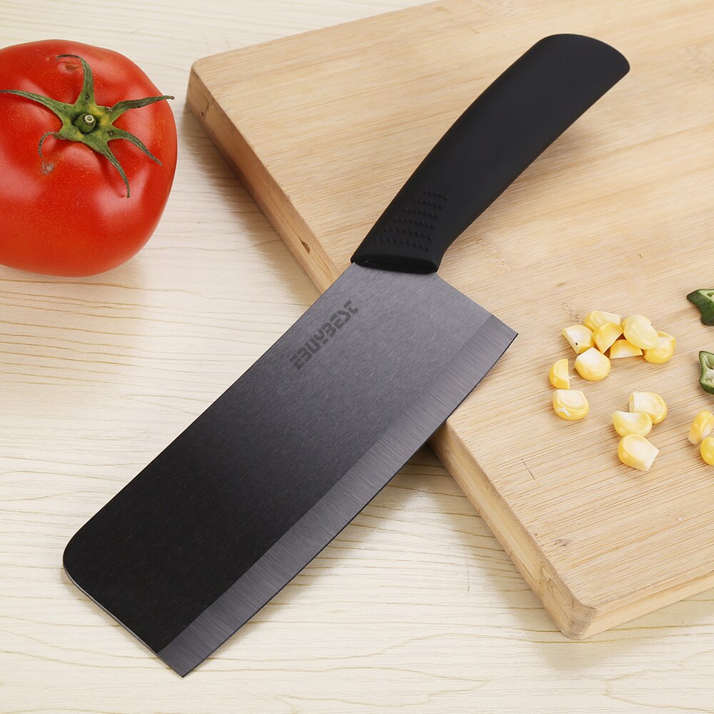 Couteaux en céramique couteau de Chef 6.5 pouce lame noire fruits légumes viande couteaux de cuisine couteau en céramique pour outils de cuisine