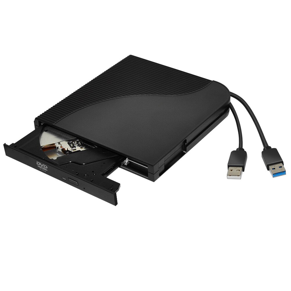 Extern dvd-enhet usb 3.0 bärbara dvd-brännare med m-disc-stöd för laptop och pc dja 88