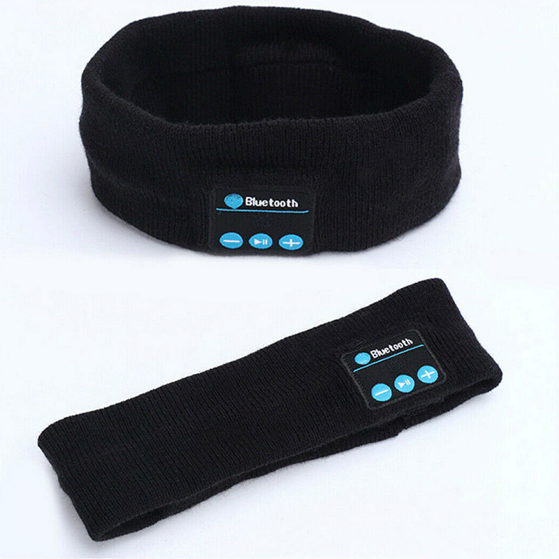 Bluetooth Kopfhörer SportsHeadband Komfortable Gestrickt Schweiß Beständig Stirnband Smart Outdoor Sport Fashionwireless Kopfhörer: Default Title