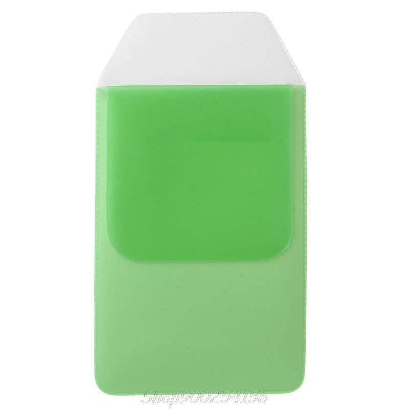 5 stk/pose pvc penneposer penalhus lommebeskytter kontor hospital læge sygeplejerske forsyning  au03 20 detailsalg: Grøn