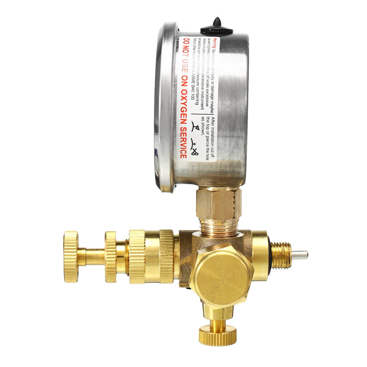 Pressure Gauges Kit Nitrogen Gas Charging Hydraulic Breaker Hammer Device Measurement Accessories Gauge Controller