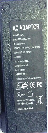 Ac Dc Adapter 5.5*2.5Mm Jack 12 Volt Voeding Adapter 110 220V Naar 12 V 1A 2A 3A 4A 5A 6A 8A Power Adapter Betere: EU PLUG / 12V 10A  120W