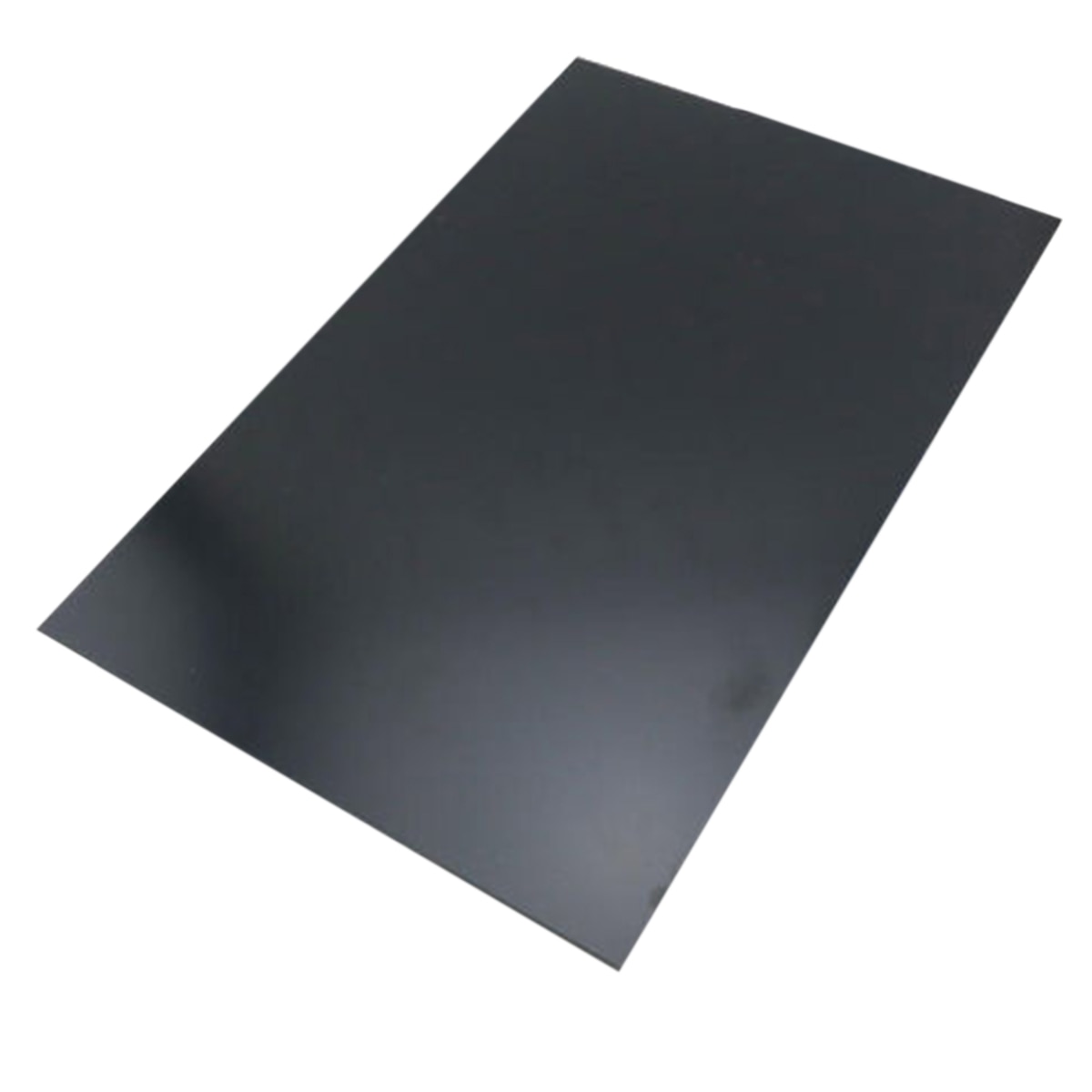 1 Stuks Duurzame Zwart Abs Styreen Plastic Vlakke Plaat Plaat 0.5Mm Dikte