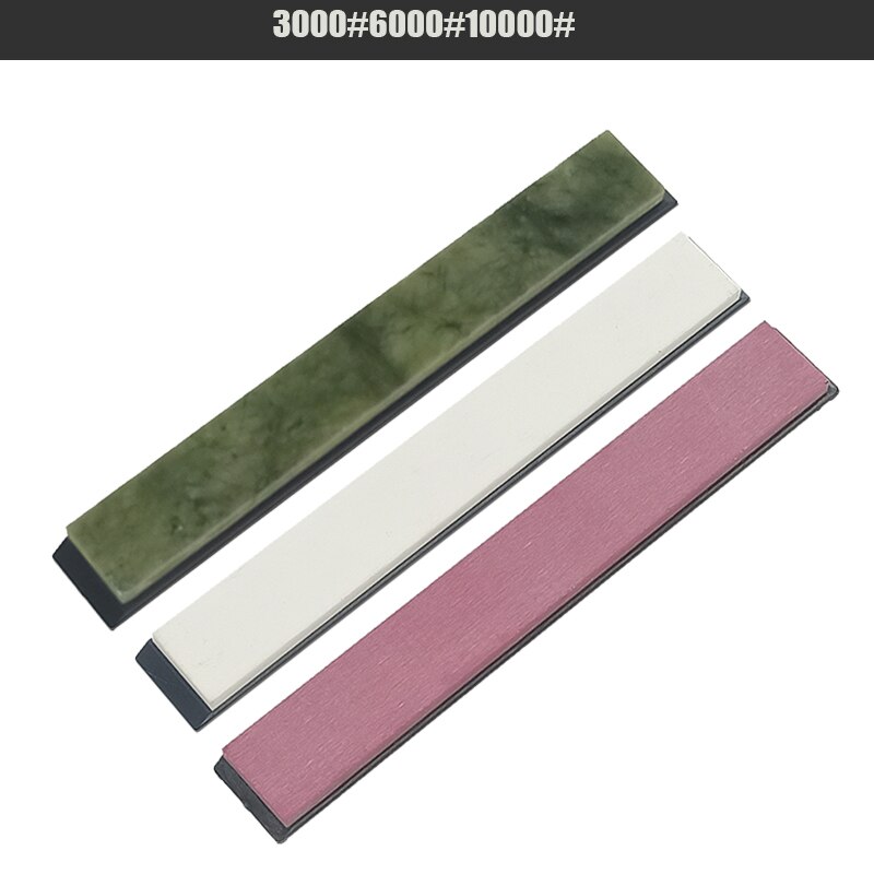 8000# 10000# Grit Sharpening Stone Knife Sharpener Natural Whetstone Set Polishing Stone Grindstone Kitchen Knives Maintain: 3000600010000