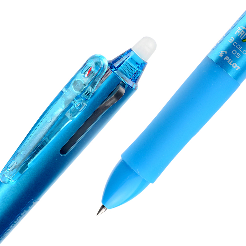 Japon pilote Frixion stylo 3 en 1 effaçable Gel stylo 3 couleurs 0.5mm LKFB-60EF 0.38mm LKFB-60UF couleurs Pastel