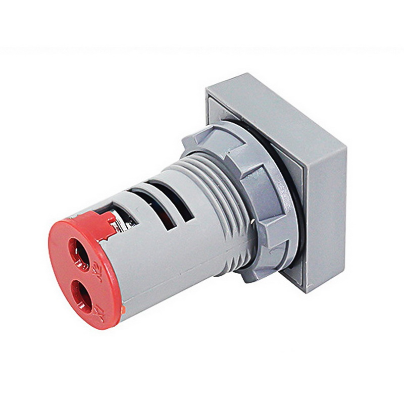 Junejour 22 Mm Ac 20-500V Voltmeter Vierkante Panel Led Digitale Voltage Meter Indicator Licht
