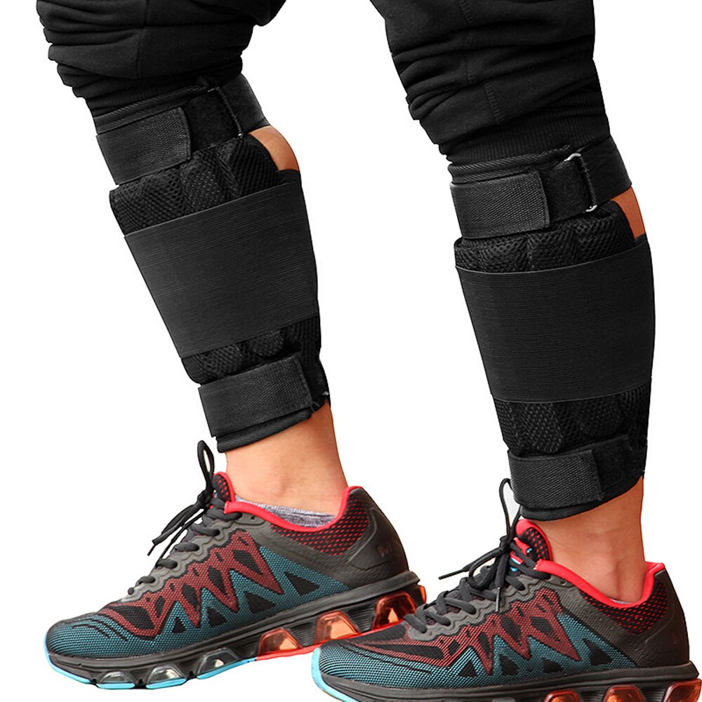 Paquete de entrenamiento de peso y pierna ajustable, envolturas de carga de peso, entrenamiento de fuerza de 1kg/2kg/3kg, 2 paquetes