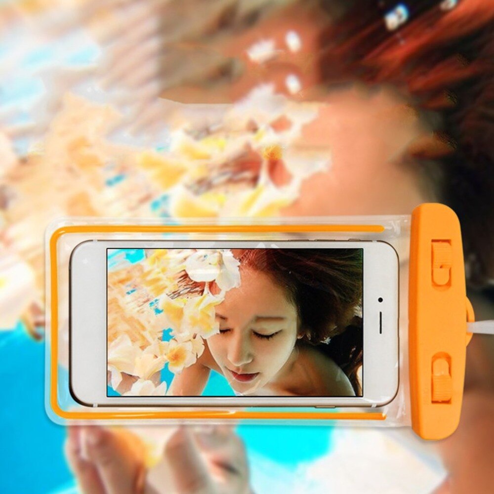 Zwemmen Zakken Waterdichte Tas Met Lichtgevende Onderwater Pouch Telefoon Case Voor Iphone 6 6s 7 Universele Alle Modellen 3.5 Inch-6 Inch