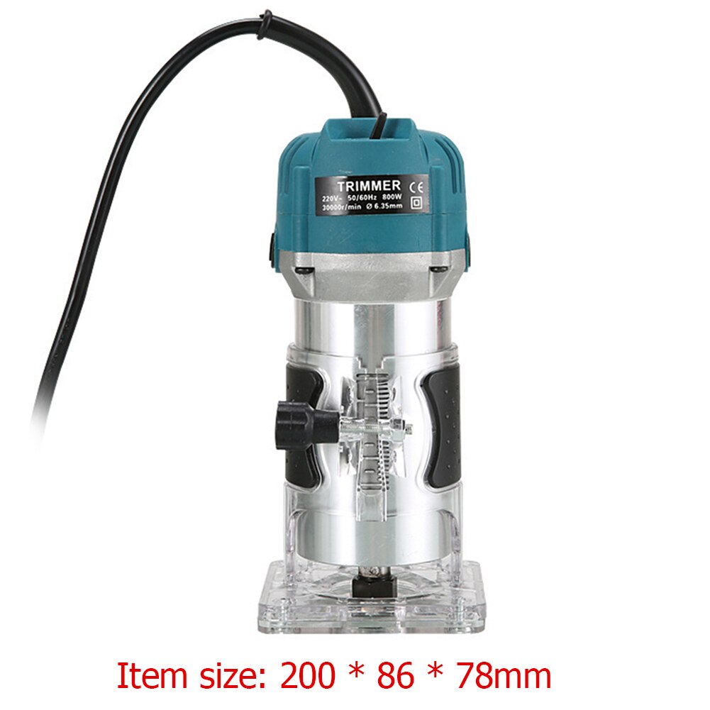 Défonceuse électrique portative, 220V, 800W, lame stratifiée, défonceuse à bois, fraiseuse à bois, Machine à rainurer