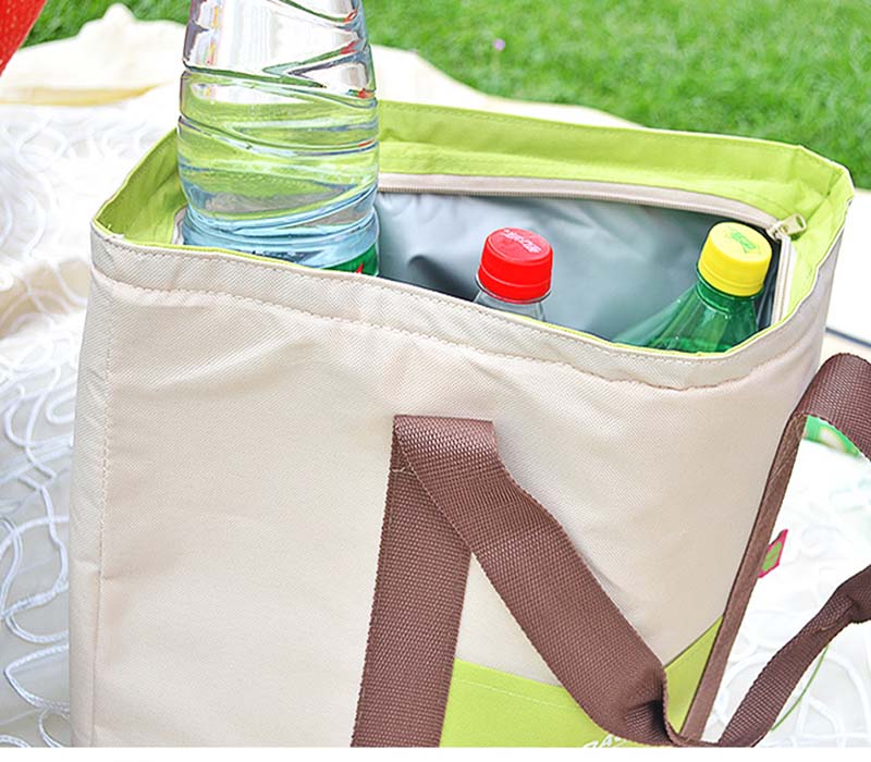 super big thermal picnic cooler bag lunch food insulation cool handbag large capacity insulated shopper shopping tote bag SJ49