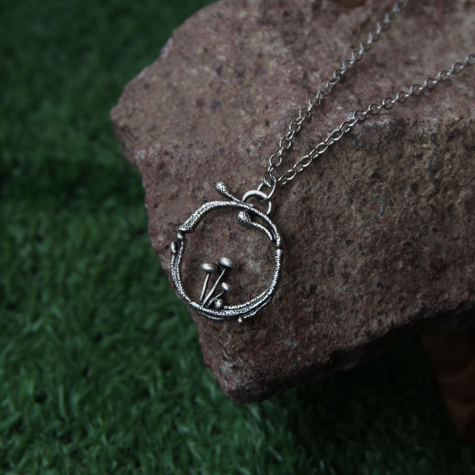 Paddestoel Charm Hangers Voor Sieraden Maken Ketting Voor Vrouwen Handgemaakte