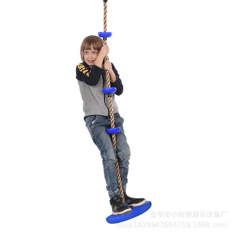 200cm Kids Climbing Rope Tree Swing Preshool Sensory Toys Kid Outdoor Toy Swings Set Home Climbing Equipment Load Bearing 150kg