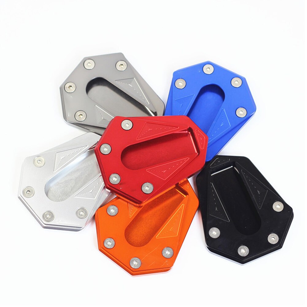 Support universel béquille protection Durable utile Support latéral en alliage d'aluminium plaque moto accessoires Extension pour Benelli 502