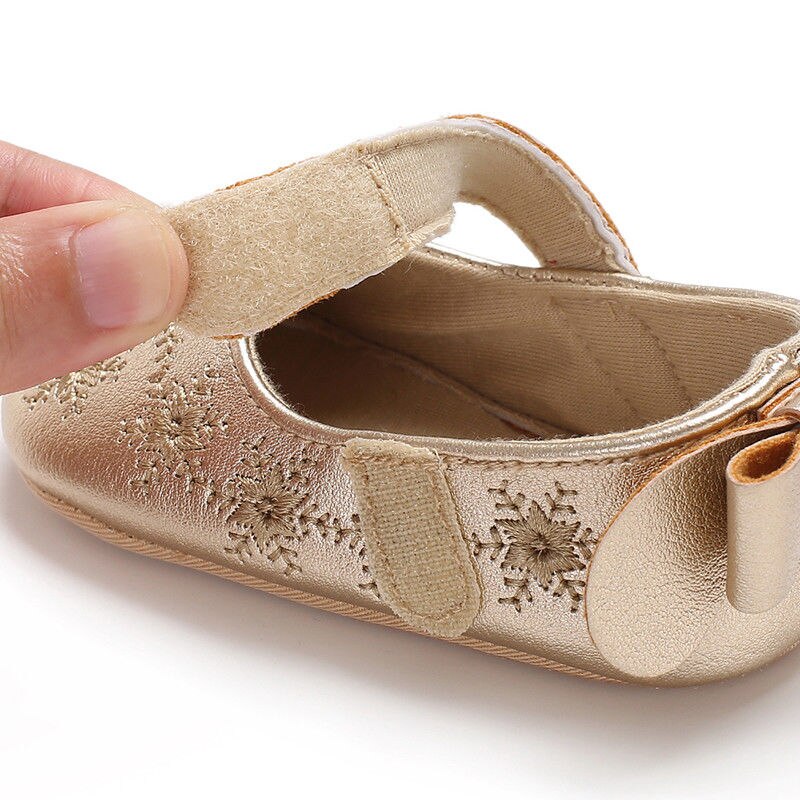 Prinses Baby Kids Meisjes Lederen Schoenen Peuter Zachte Crib Schoenen Zomer Zuigeling Leuke Bloemen Schoenen 0-18 M