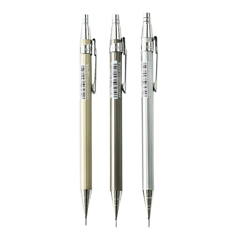 M&amp;G MP1001 0.7mm/0.5mm Aluminum Metal Kids Mechanical Pencil Stationery Office School Supplies