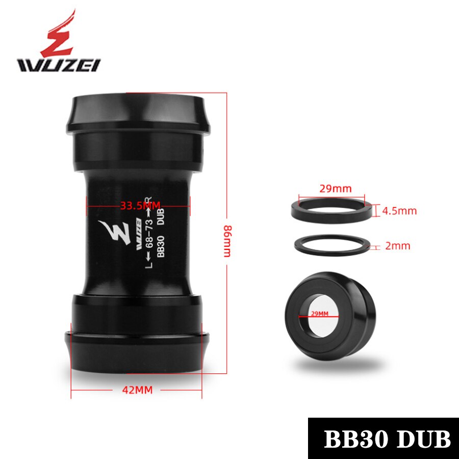 Bicycle DUB BB30 press fit Bottom bracket Bike Compatible shimano with traditional tools for SRAM bb MTB Road BB Crankset Parts: BB30 DUB