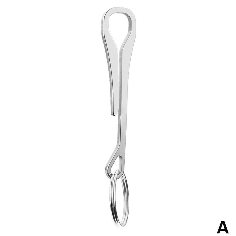 Key Dangler Pack By Clip Your To Anything Steel Keychain Securely Attach Keychain Belt Outdoor Carabiner: A