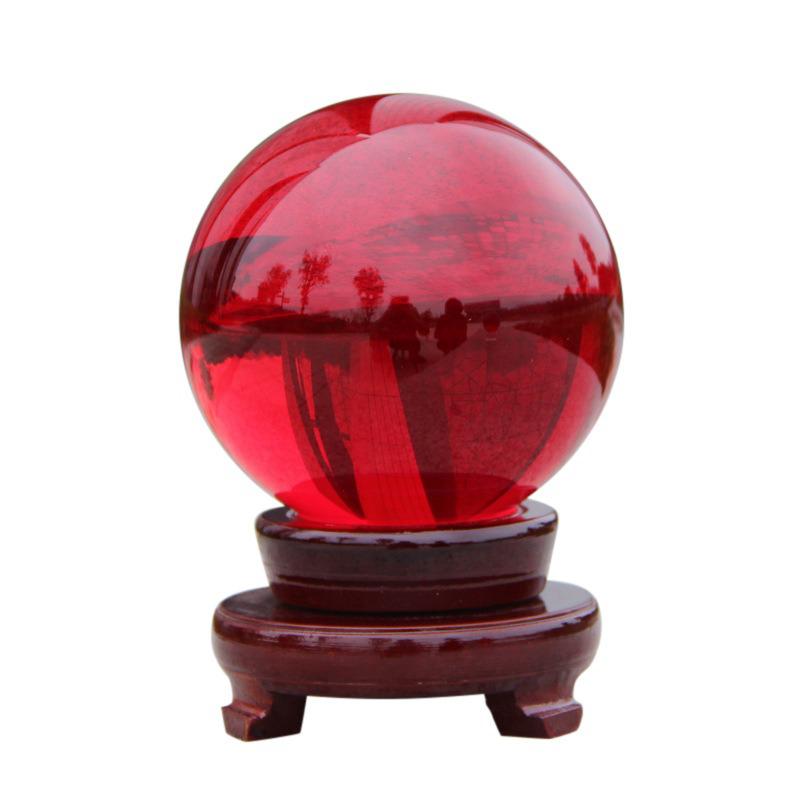 8 styles 40/50mm colour Clear Glass Crystal Ball model for Photography Props Home Decoration