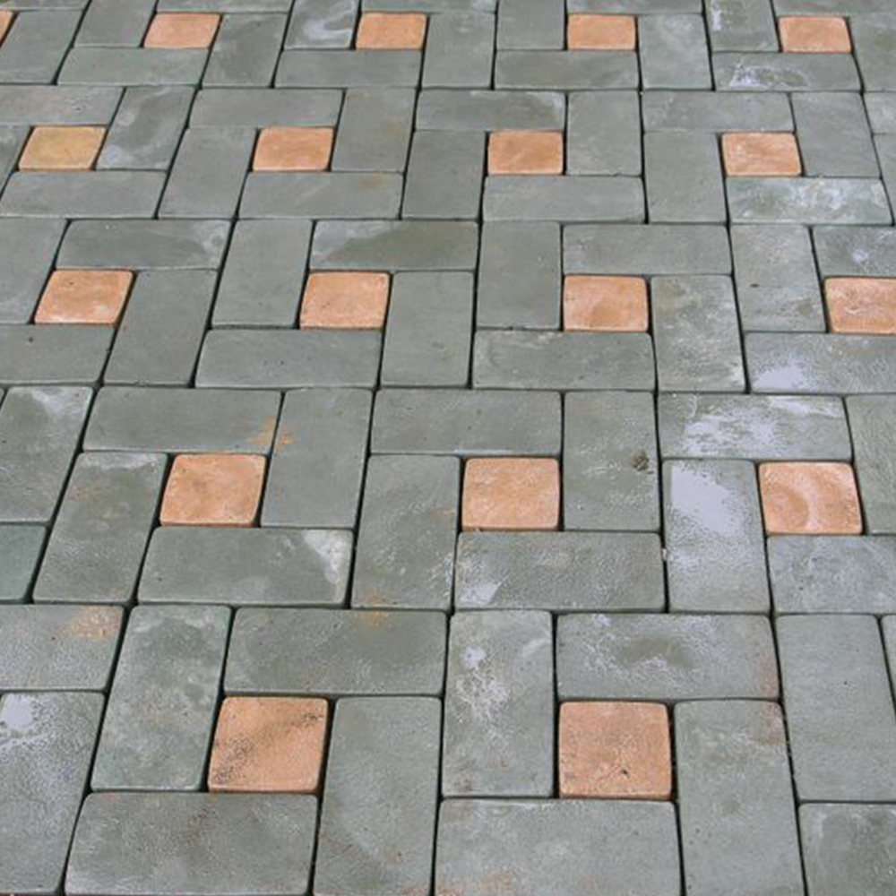 1 Uds. De moldes de hormigón de ladrillo de cemento para pavimentos manual, molde para construir pavimentos de plástico DIY, molde para Camino de piedras de jardín, decoración de jardín