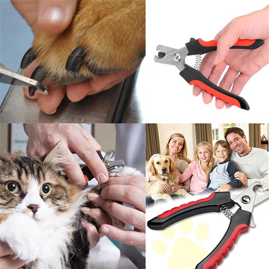 Kæledyr hund negleklipper trimmer hvalp kat negleklipper kæledyr grooming hund klo cutter trimmer til dyr hundekat levering