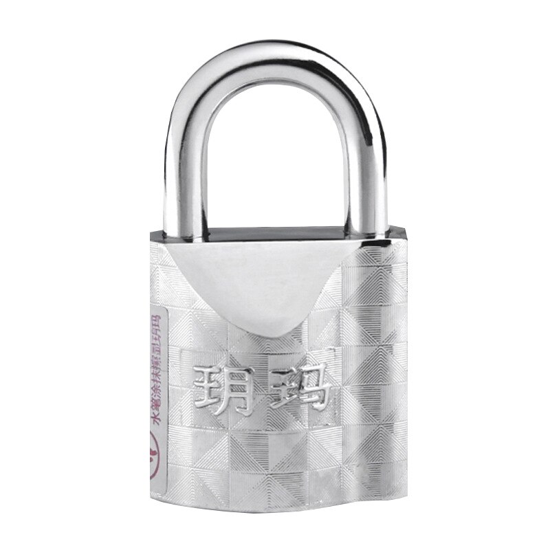 Stainless Steel Anti-theft Padlock Long Beam Edging Power Meter Box Safety Padlock: B