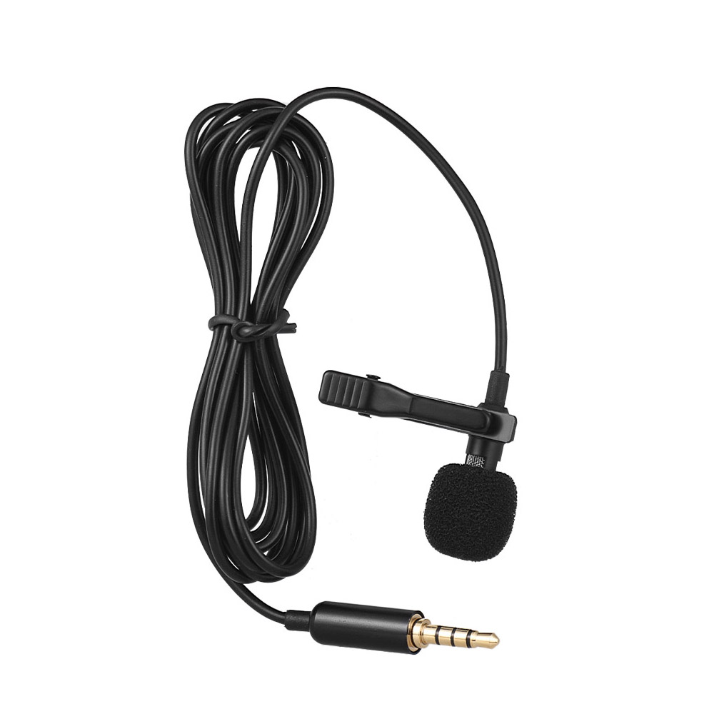 Andoer mini kannettava clip-on käänne lavalier kondensaattori mikrofoni langallinen mikrofoni iphonelle ipad android älypuhelin dslr kamera