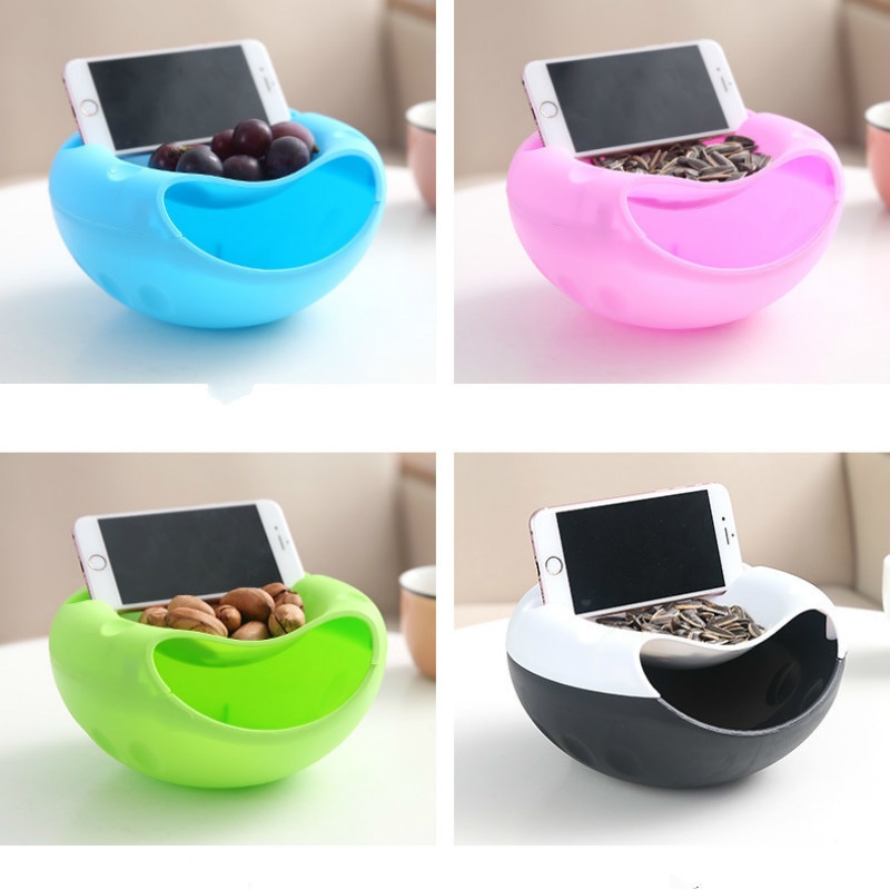 Caja receptora de fruta de plástico extraíble con doble disco de fruta para semillas de melón, disco de fruta, soporte de drenaje para marco móvil AP11091741