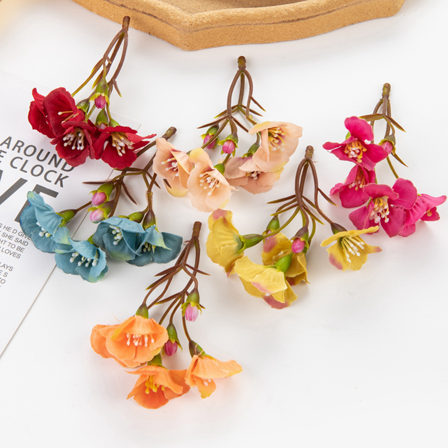 Künstliche Blumen Diy Festival Dekoration Kränze Heimat Zimmer Hochzeitsstrauß Diy Scrapbooking Brautaccessoires Ausverkauf Requisiten