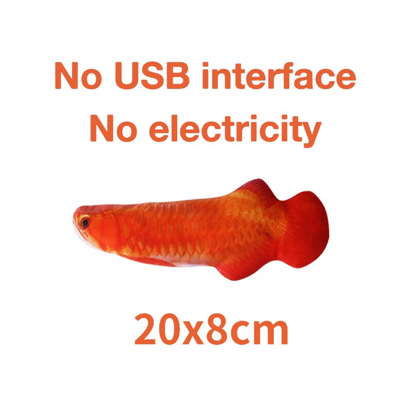Elektronische Haustier Katze Spielzeug Elektrische USB Lade Simulation Fisch Spielzeug für Hund Katze Kauen Spielen Beißen Liefert Dropshiping