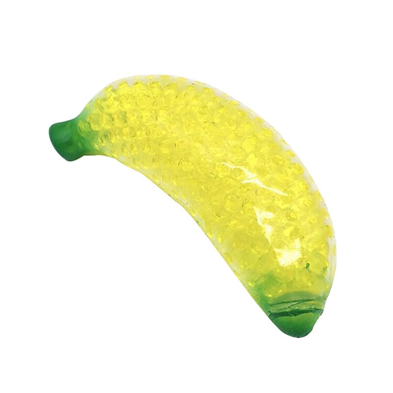 Funny Fruit Banana Sensory Stress Reliever Mini Ball Toy Autism Squeeze Toys Anxiety Fidget Toys for Adult Kids: DT1988YW