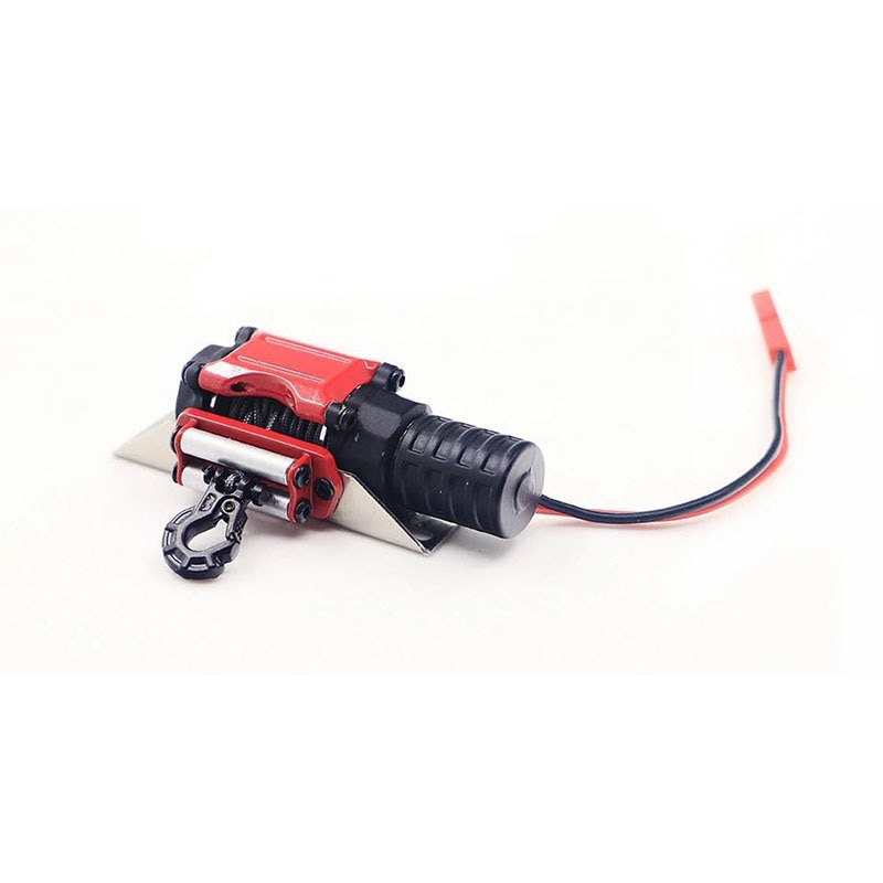 Automatic Winch and Wireless Remote Controller Receiver for 1/10 RC Crawler Car Axial SCX10 Traxxas TRX4 D90 TF2 Tamiya CC01 S95
